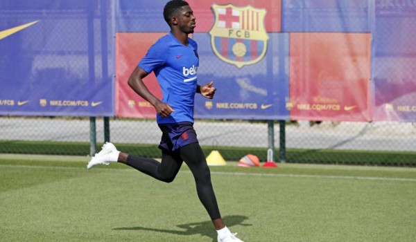 Dembélé recibe el alta médica y entra en convocatoria del Barcelona