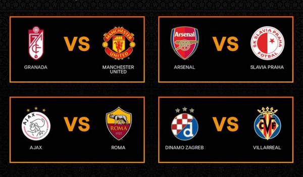 Cruces de cuartos de final de la Europa League: Granada contra Manchester United