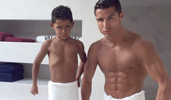 Video: ¿Qué haría Cristiano si su hijo se tatuase a Messi?