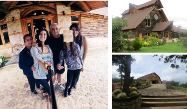 Pérez Molina también registró esta finca ubicada en Zaragoza.