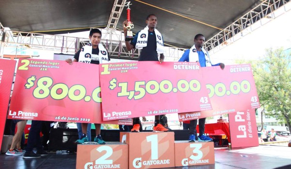Keniano tras ganar la Maratón Internacional de LA PRENSA: 'Es muy bonita y organizada'
