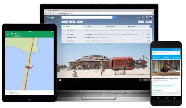 Google despierta 'la Fuerza” en sus apps