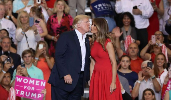 Las imágenes de los primeros 100 días de Trump en la presidencia de EUA