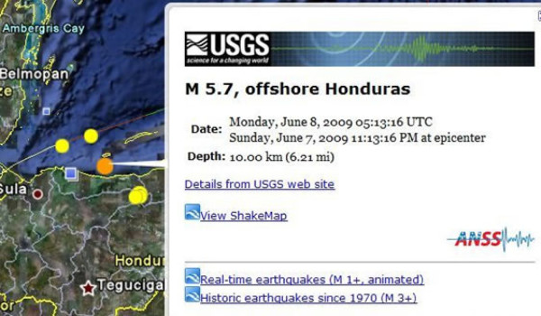 Anuncian que sismos continuarán en Honduras