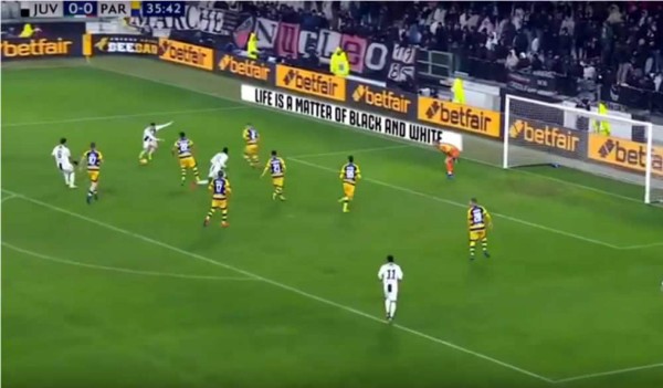 VIDEO: El extraño gol de Cristiano Ronaldo con la Juventus ante el Parma