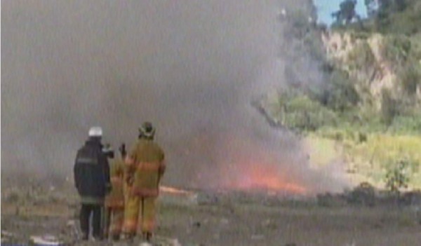 Queman más de L 500 mil en pólvora decomisada