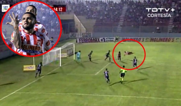 VIDEO: El golazo espectacular de Alexander Aguilar contra Motagua