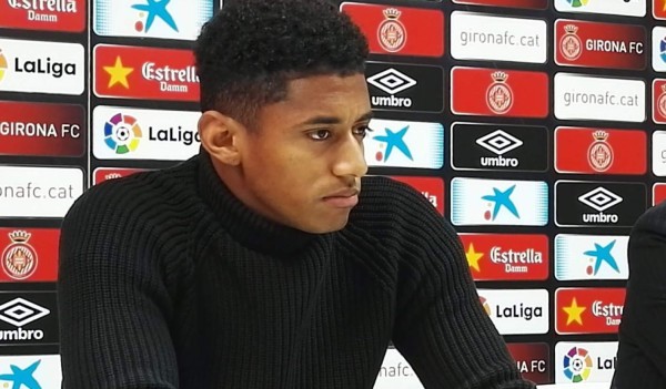 Antony Lozano es la esperanza de gol de su nuevo equipo. FOTO GIRONA FC.