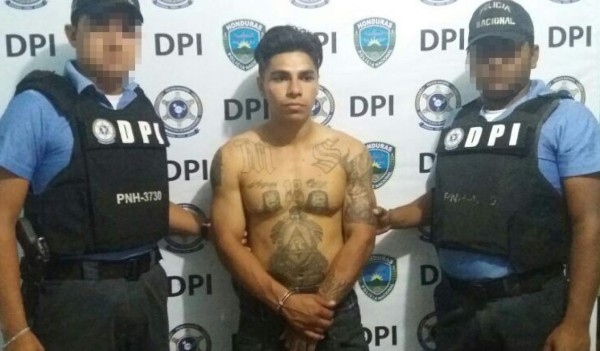 Capturan a supuesto sicario cabecilla de la MS-13 en Comayagua