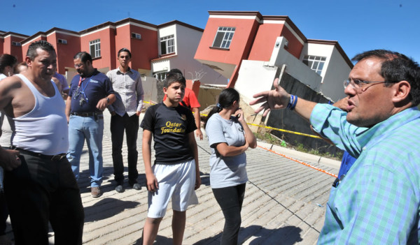 Copeco corrobora peligro en residencial de Tegucigalpa