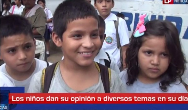 Hoy Día del Niño, los pequeños hablan sobre sus aspiraciones