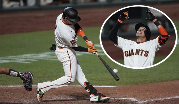 ¡Dubonazo! Mauricio Dubón conecta tremendo jonrón para la victoria de los Gigantes de San Francisco