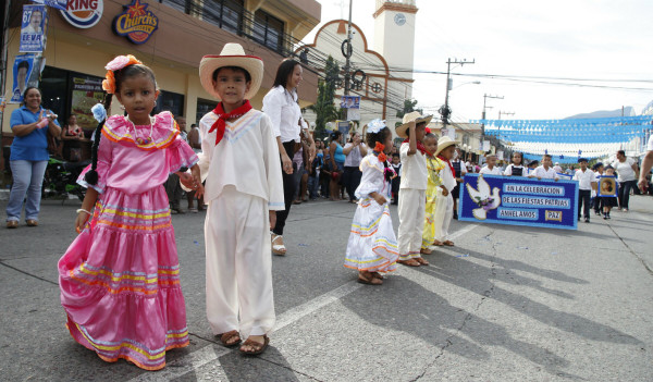 Los pequeños dieron cátedra de civismo