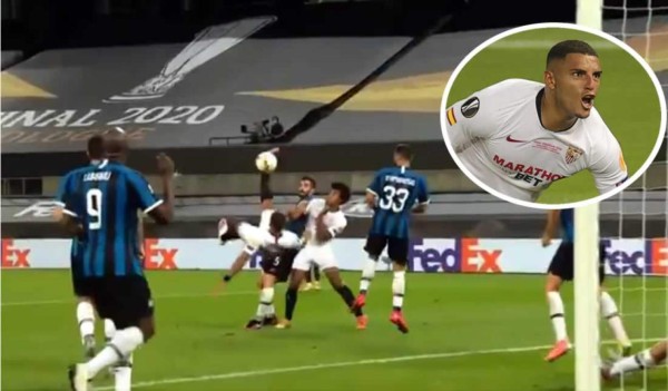 ¡Una chilena para la historia! El golazo de Diego Carlos en la final de la Europa League