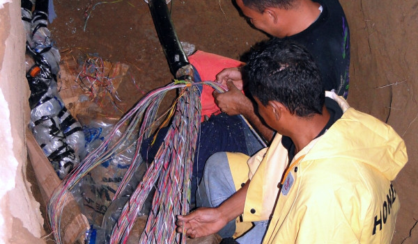Hasta la otra semana habrá servicio telefónico en el sur de El Progreso