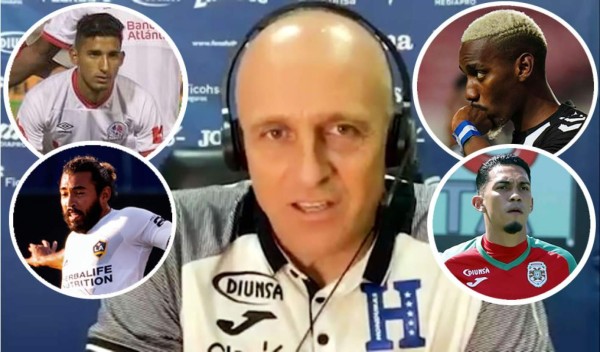 Fabián Coito responde por las ausencias de José Mario Pinto y Bryan Róchez y el por qué convocó a Danilo Acosta y Allans Vargas