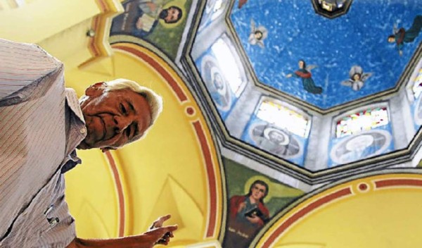 Don Orlando partió feliz por haber terminado la catedral