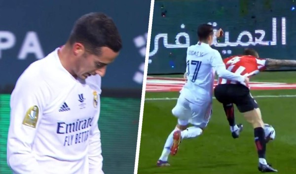VIDEO: Los dos terribles errores de Lucas Vázquez que condenaron al Real Madrid ante Athletic de Bilbao