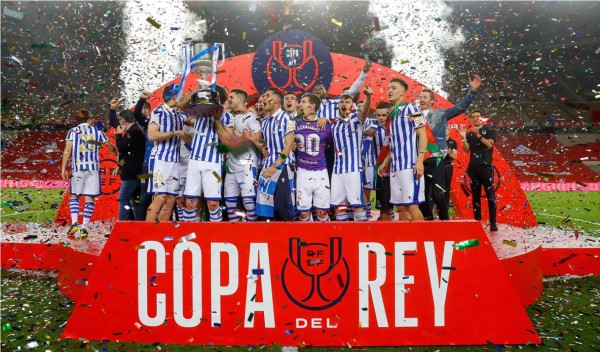 Real Sociedad conquistó su segunda Copa del Rey en histórica final ante Athletic de Bilbao