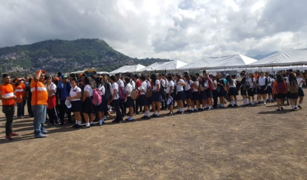 Realizan gran simulacro en conmemoración a los 20 años del Mitch