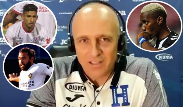 Fabián Coito responde por las ausencias de José Mario Pinto y Bryan Róchez y el por qué convocó a Danilo Acosta y Allans Vargas