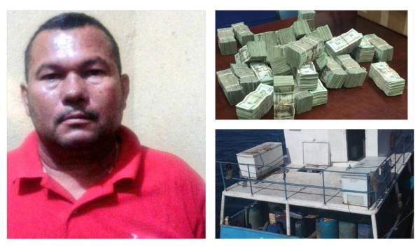 Capitán de barco queda preso por lavado de activos