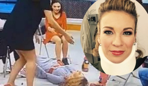 Pesada broma manda al hospital a Ingrid Coronado