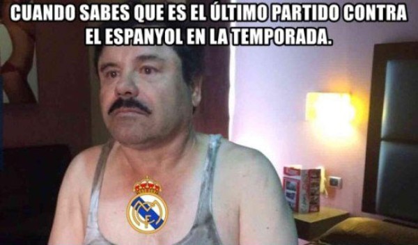 Los memes de la goleada del Real Madrid al Espanyol