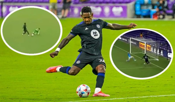 Romell Quioto se luce con un golazo maradoniano y da triunfo al CF Montréal en la MLS