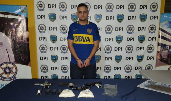 Capturan a supuesto marero con cinco mil piedras crack en El Progreso