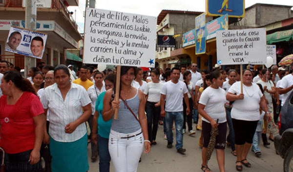 Vecinos de Morazán, Yoro, piden justicia y respeto por la vida