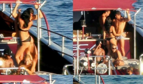 Misteriosa chica aparece con Cristiano Ronaldo en Ibiza