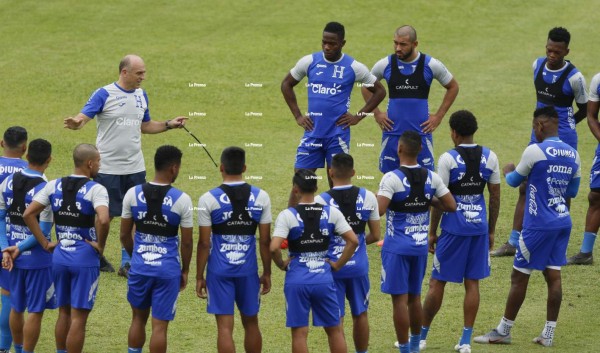 Selección de Honduras sigue su preparación para el debut en la Copa Oro