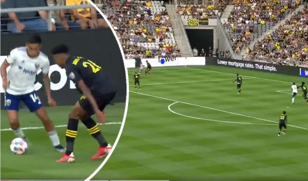 Andy Najar anda 'on fire' en la MLS: así fue su gran asistencia en victoria del DC United contra Columbus Crew