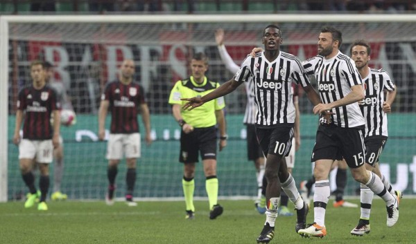 La Juve venció al Milan y acaricia el campeonato en Italia