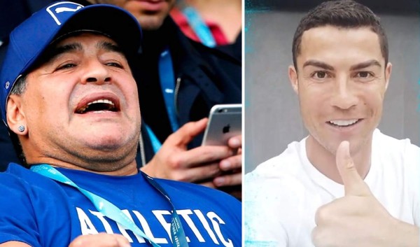 Cristiano Ronaldo y el original mensaje a Maradona por su cumpleaños, con ¿dardo a Messi?