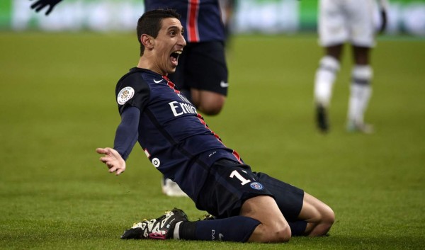 Exhibición de Di María y el PSG golea al Angers
