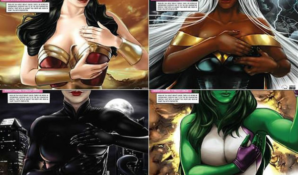 Superheroínas se unen para luchar contra el cáncer de mama