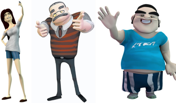 Nacidos aquí, la primera serie animada en 3D