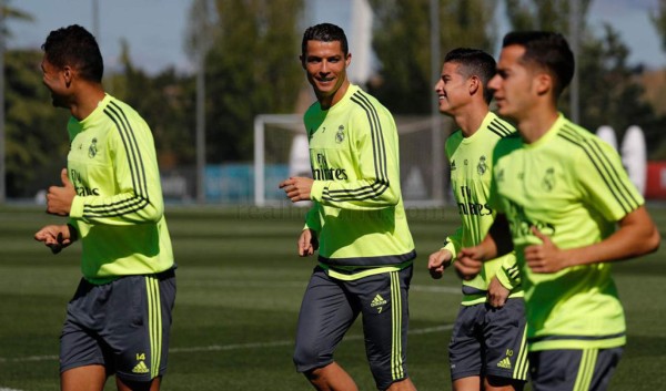 Cristiano Ronaldo regresó a los entrenamientos