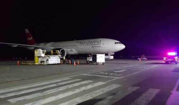 Avión ruso aterriza en Caracas sin pasajeros