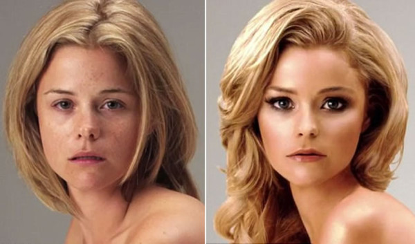 Video muestra el cambio radical realizado con photoshop