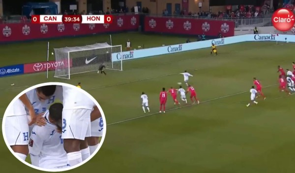 Alex López marcó el primer gol de la eliminatoria, pero se lesionó al momento del lanzamiento penal