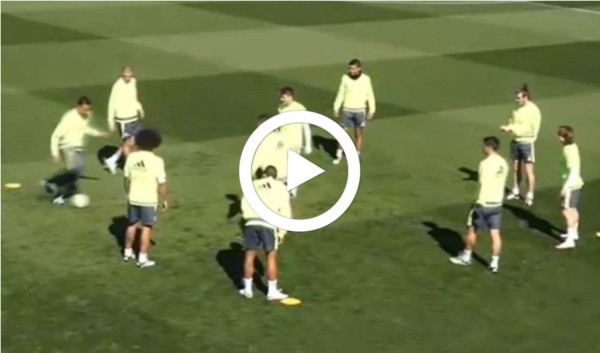 VIDEO: Keylor Navas demuestra sus dotes con los pies