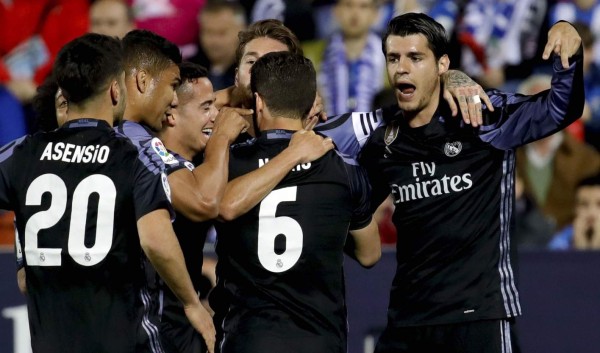 El Real Madrid gana y no suelta la cima