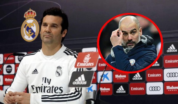 El dardo de Santiago Solari a Pep Guardiola por el Real Madrid