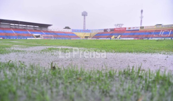 Suspenden partido entre Vida - Platense debido a las fuertes lluvias