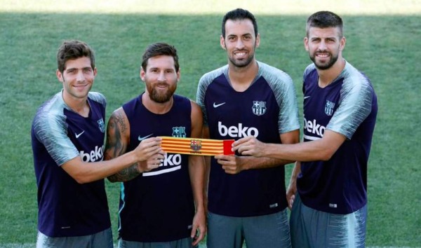 Barcelona confirma sus cuatro capitanes para la temporada 2020-2021