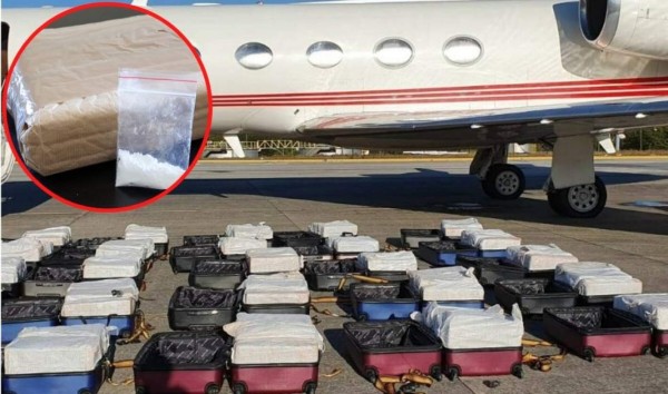 Pasajero y piloto caen con una tonelada de cocaína en un avión