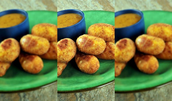 Croquetas de queso y tomate